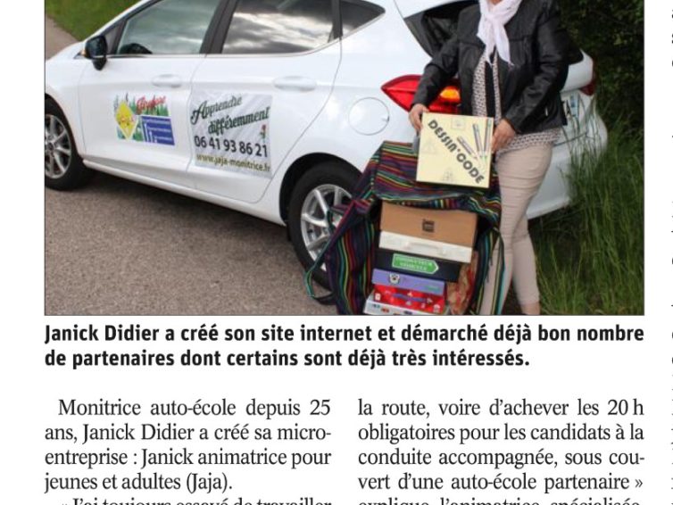 Article paru dans Vosges-Matin:29/05/2021